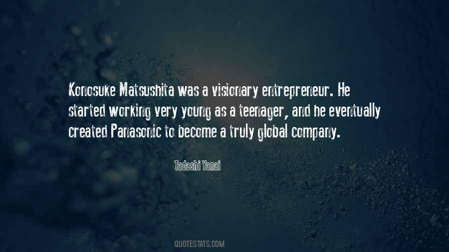 Visionary Entrepreneur Quotes #492916