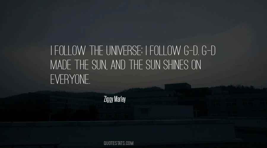 Quotes About Sun Shines #1111068