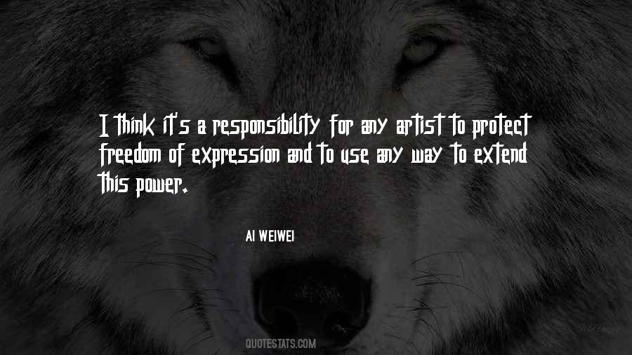 Quotes About Power And Responsibility #1159029