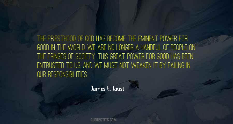 Quotes About Power And Responsibility #1178386