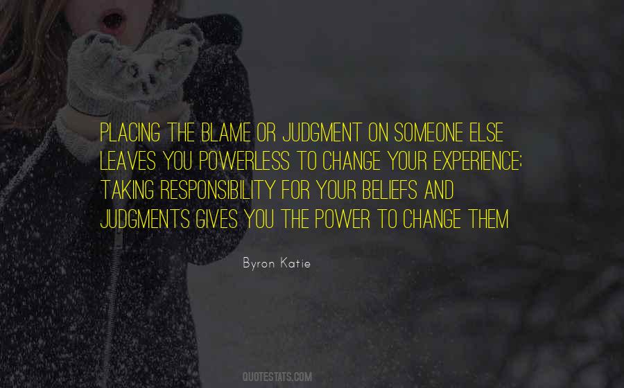 Quotes About Power And Responsibility #2218