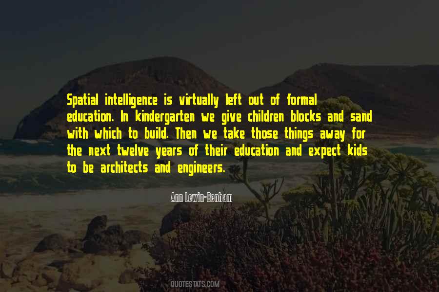 Quotes About Spatial Intelligence #101957