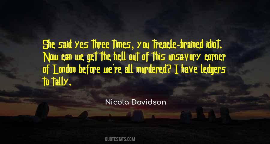 Quotes About Treacle #861379