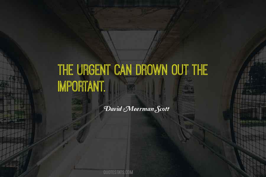 Important But Not Urgent Quotes #332984