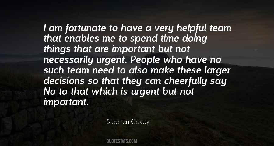 Important But Not Urgent Quotes #495157