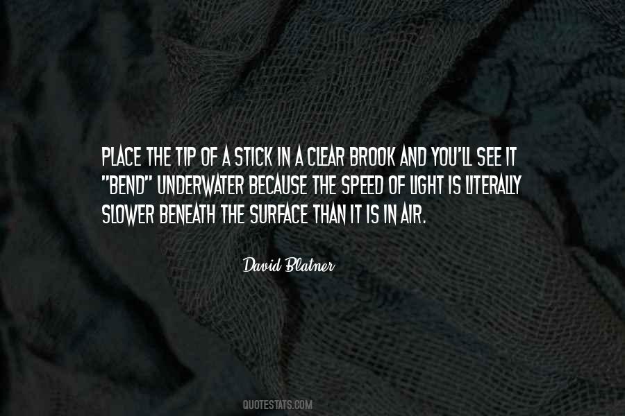 Quotes About Underwater #352742