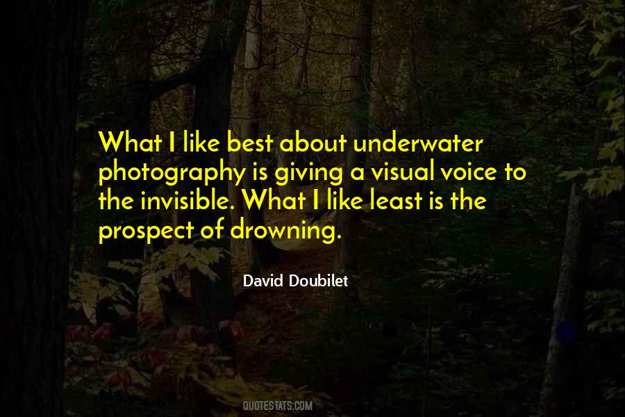 Quotes About Underwater #771241