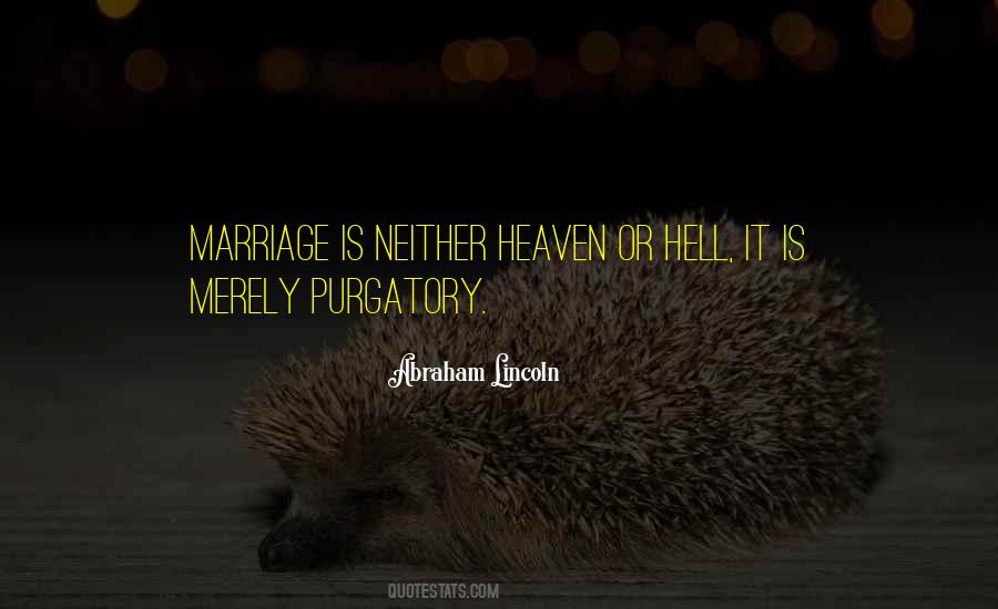 Quotes About Purgatory #579584