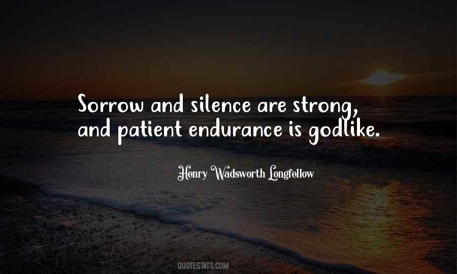 Patient Endurance Quotes #1863626