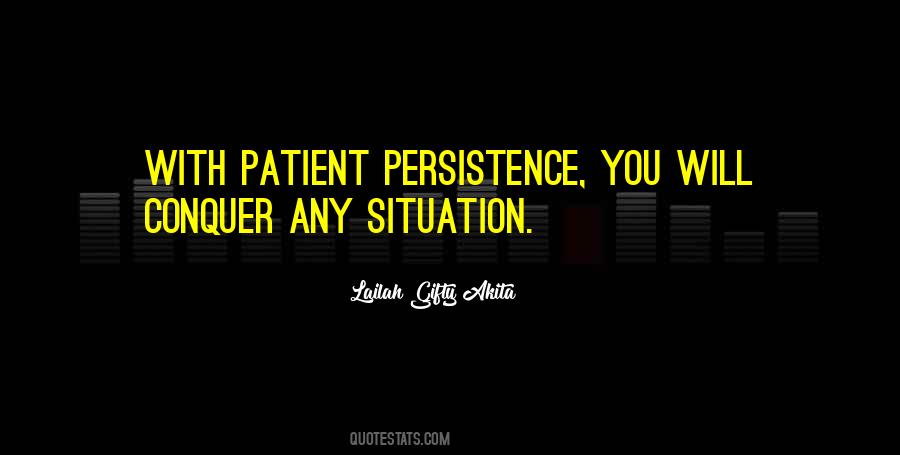 Patient Endurance Quotes #613887