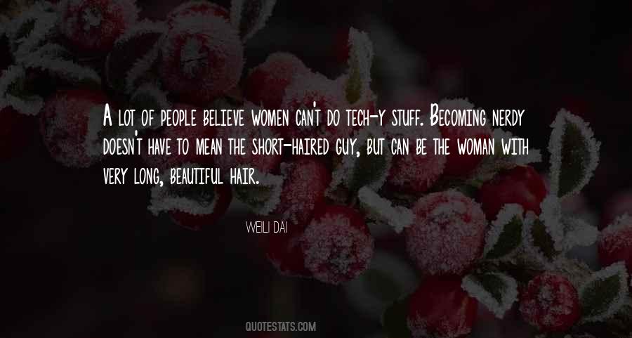 Believe Women Quotes #797506