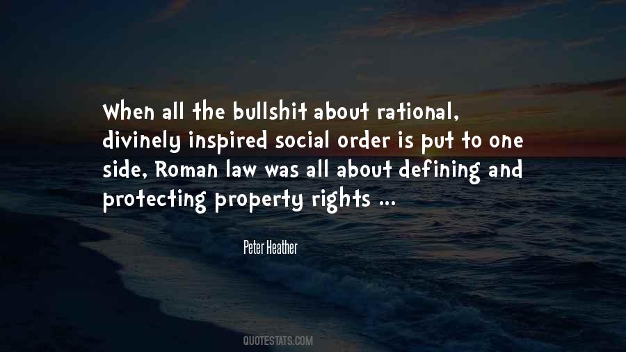 Quotes About Property Rights #1137739