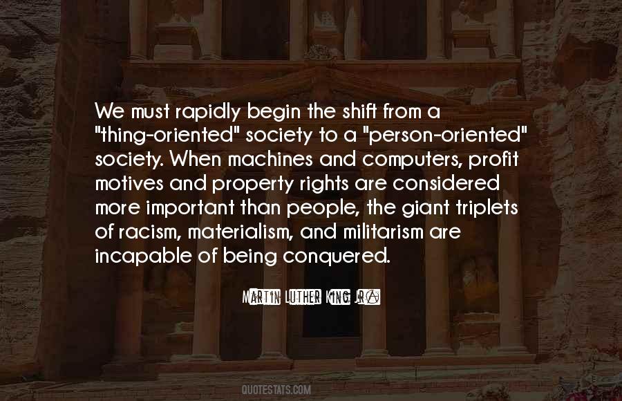Quotes About Property Rights #245281