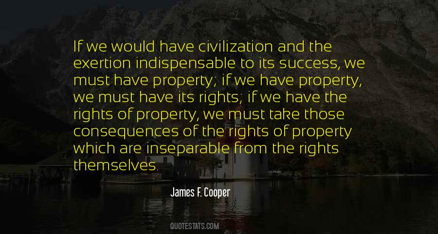 Quotes About Property Rights #38714