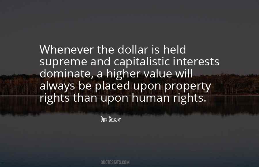 Quotes About Property Rights #549515