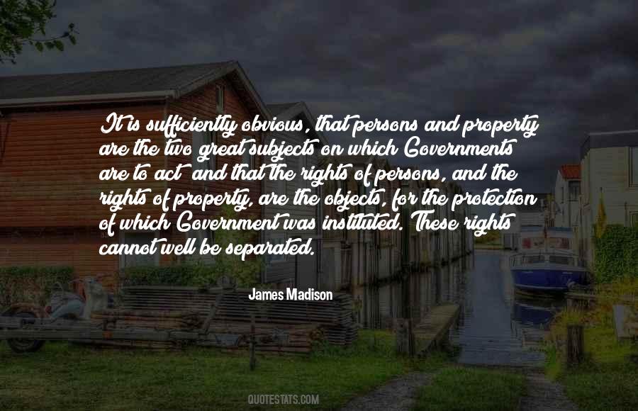 Quotes About Property Rights #585605