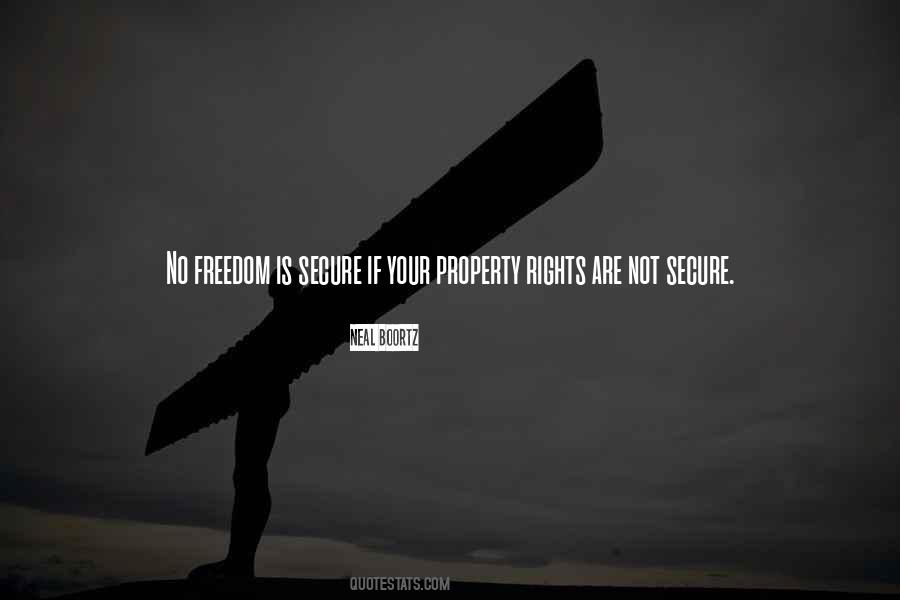 Quotes About Property Rights #909825