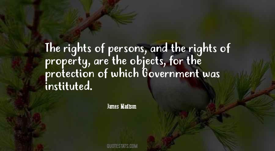 Quotes About Property Rights #957753