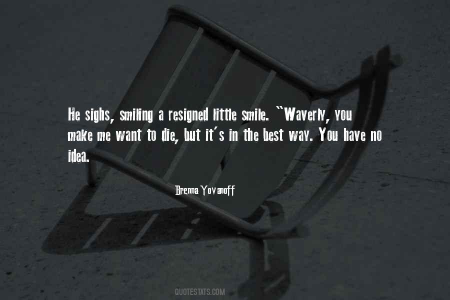 Quotes About A Little Smile #166956