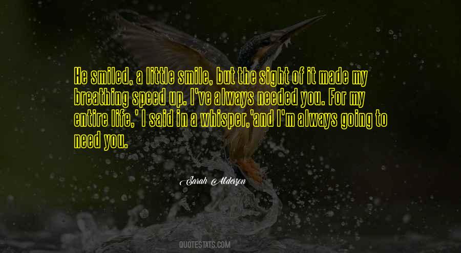 Quotes About A Little Smile #683459