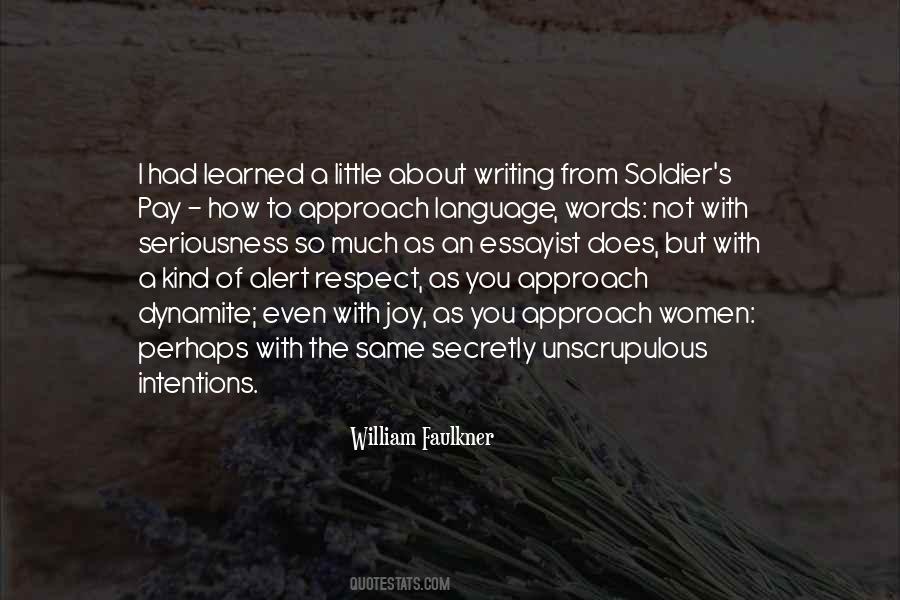 Quotes About Joy Of Writing #1367595