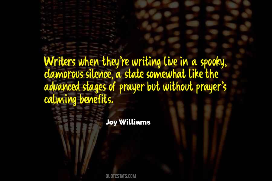 Quotes About Joy Of Writing #1726824