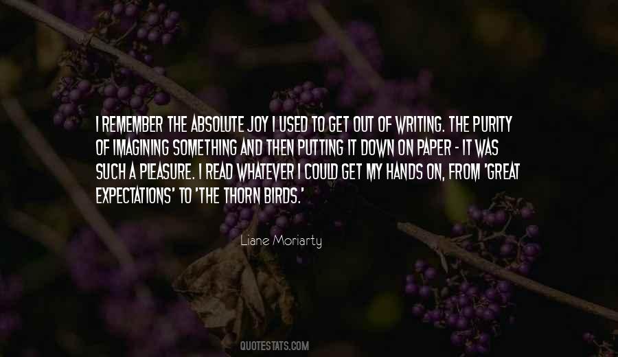 Quotes About Joy Of Writing #630033