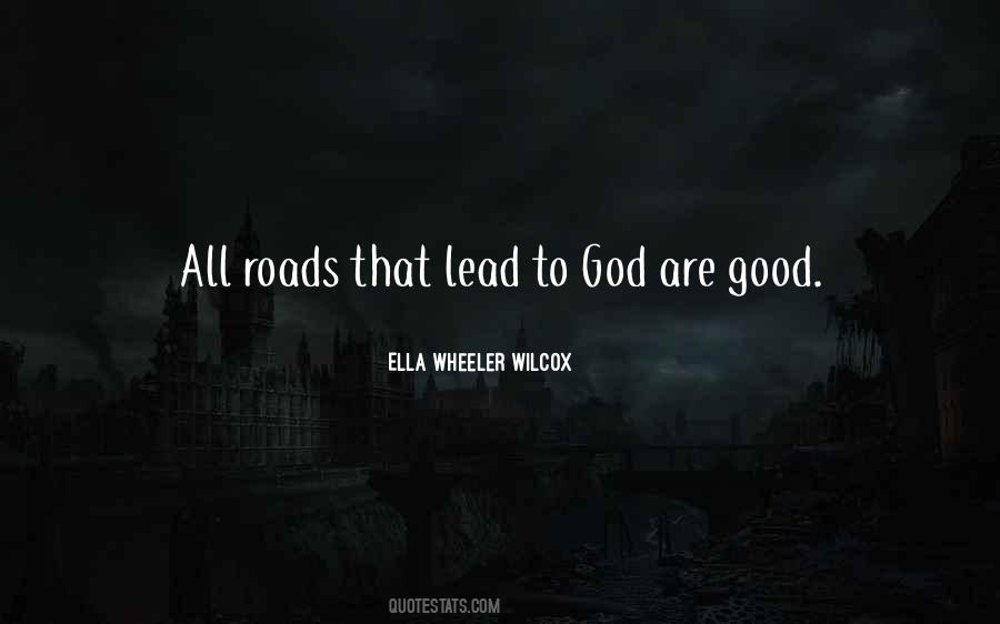 Lead To God Quotes #1215153