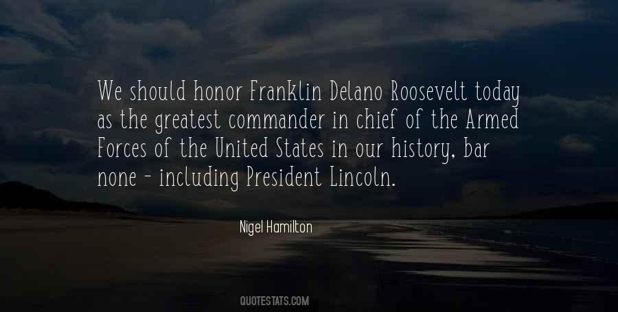 Quotes About President Lincoln #116561