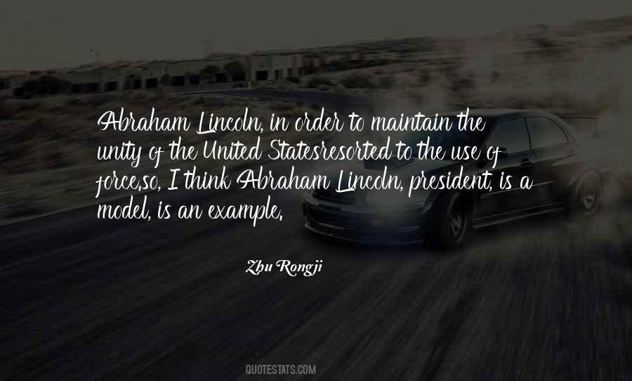 Quotes About President Lincoln #326857