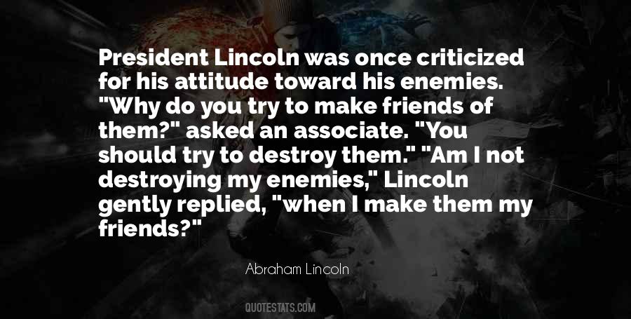 Quotes About President Lincoln #746419