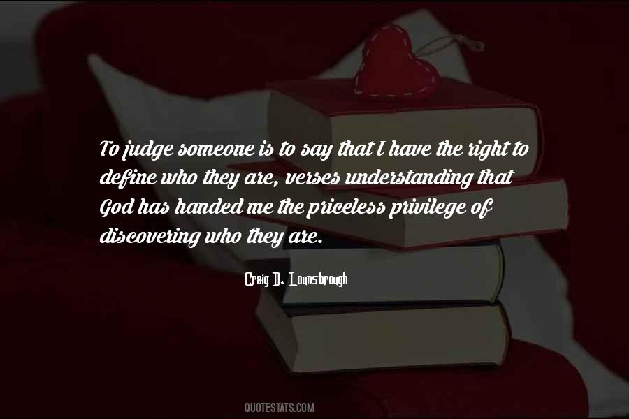 Quotes About Judgement Of Others #1036414