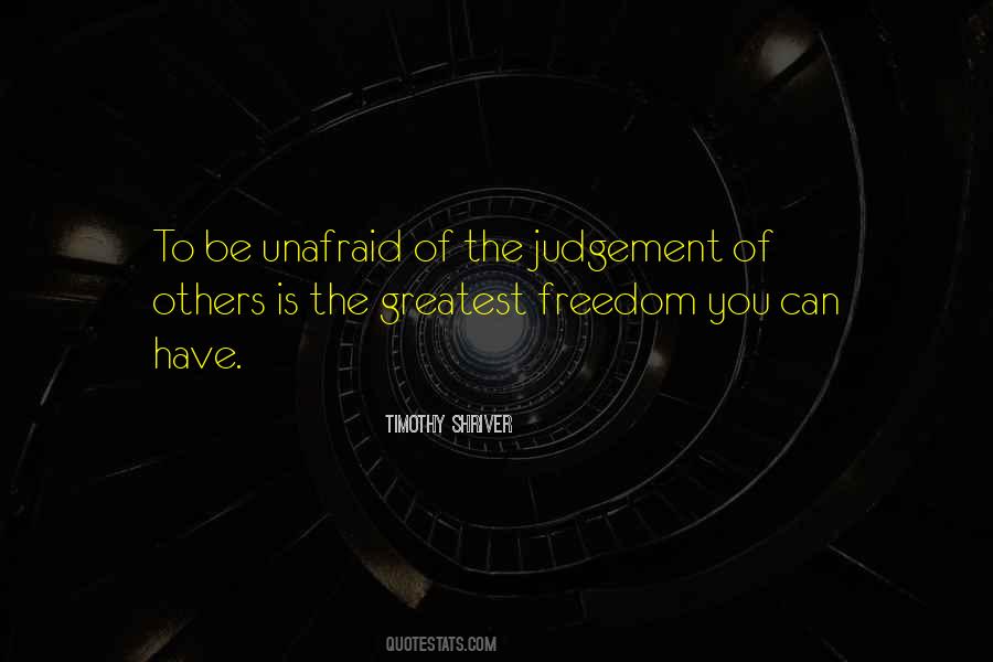 Quotes About Judgement Of Others #48681