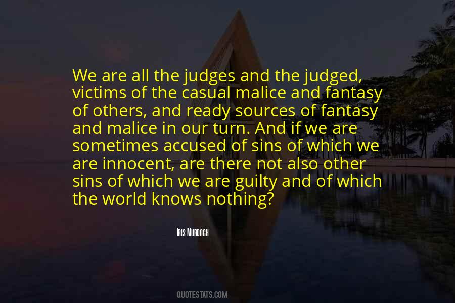 Quotes About Judgement Of Others #863559