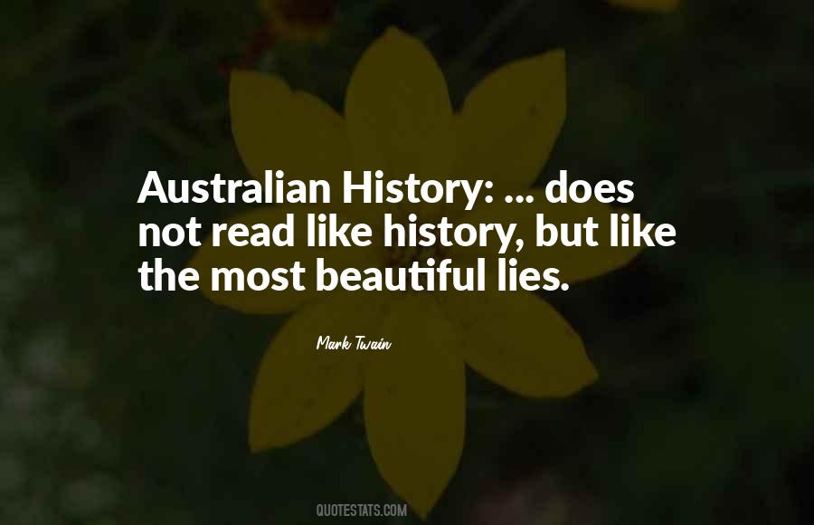 Quotes About Australian History #934866