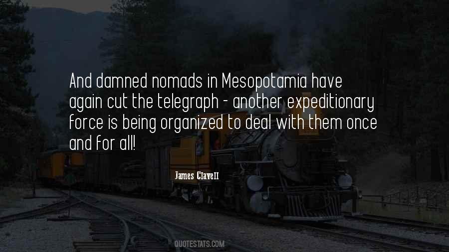 Quotes About Nomads #700394