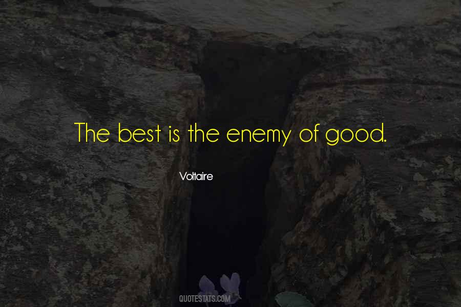 Good Enemy Quotes #173691