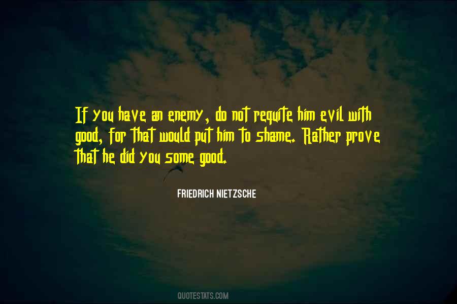 Good Enemy Quotes #450821