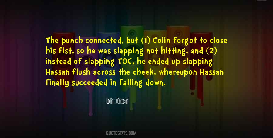 Quotes About Slapping #675766