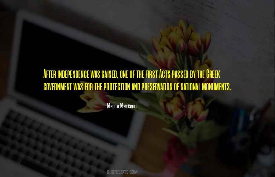 Quotes About National Monuments #1761564