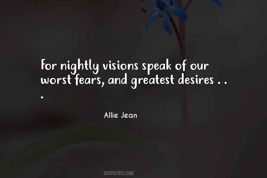 Quotes About Fears #13197