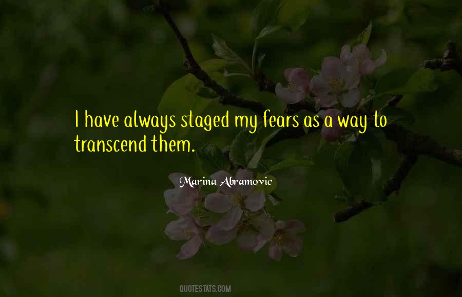 Quotes About Fears #52962