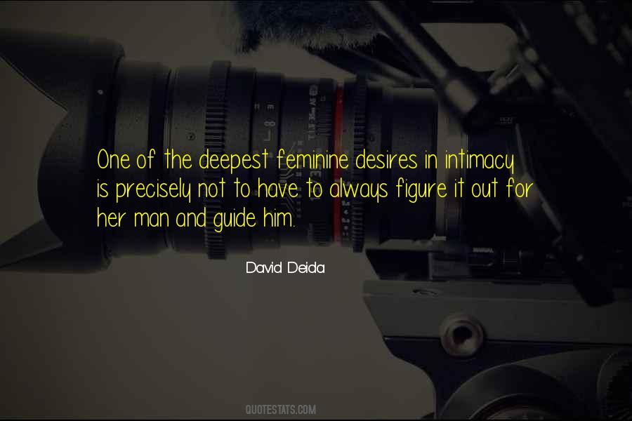 Feminine Desires Quotes #1272693