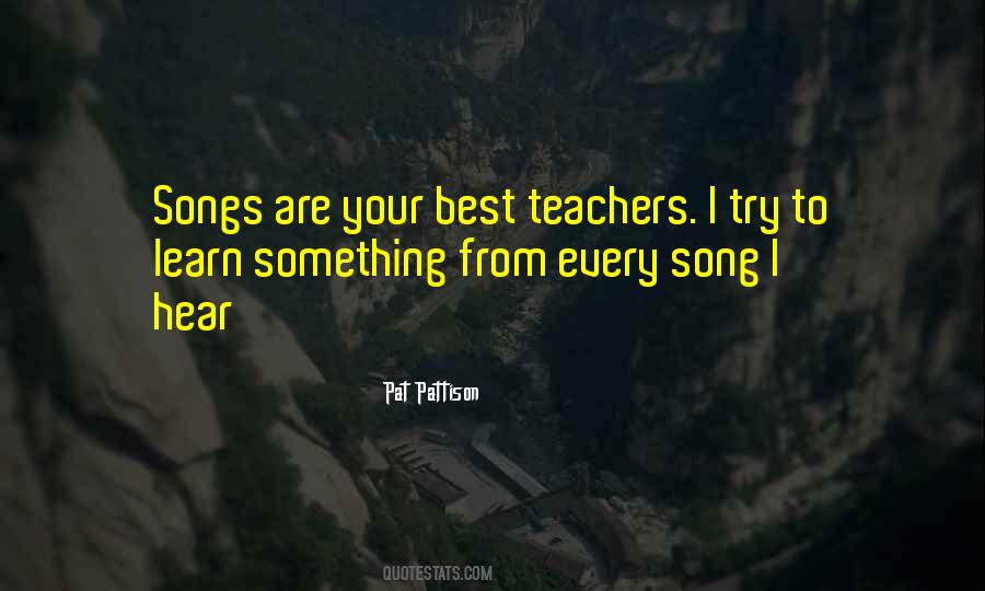 Quotes About Your Best Teacher #1678659