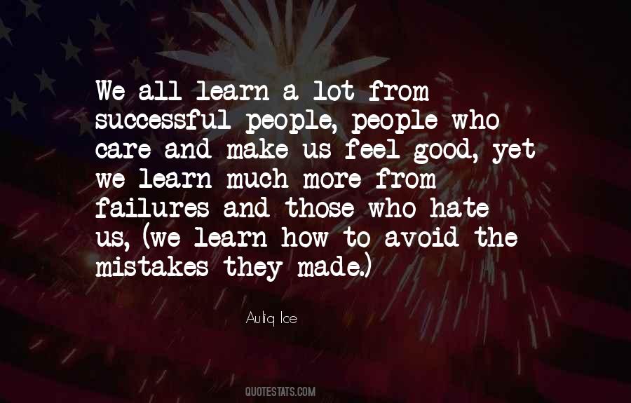 Quotes About Mistakes And Failures #1588773