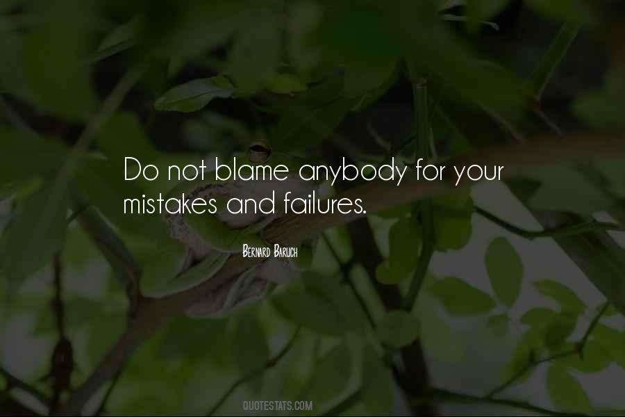 Quotes About Mistakes And Failures #334803