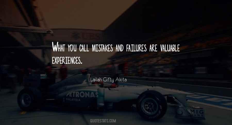 Quotes About Mistakes And Failures #894803