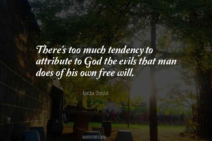 Quotes About Man's Free Will #202856