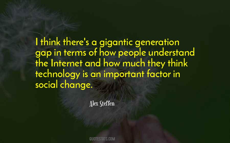 Quotes About The Change Of Technology #119206