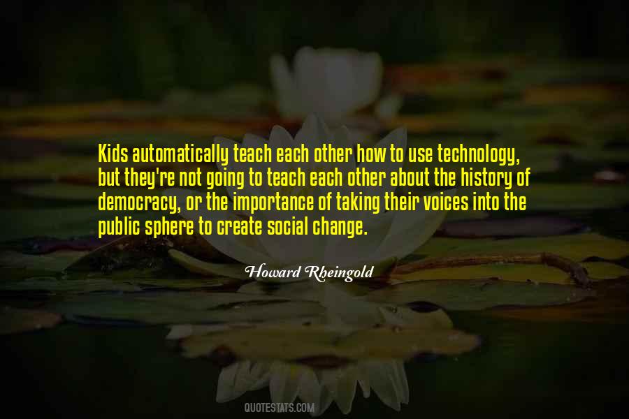 Quotes About The Change Of Technology #1523006